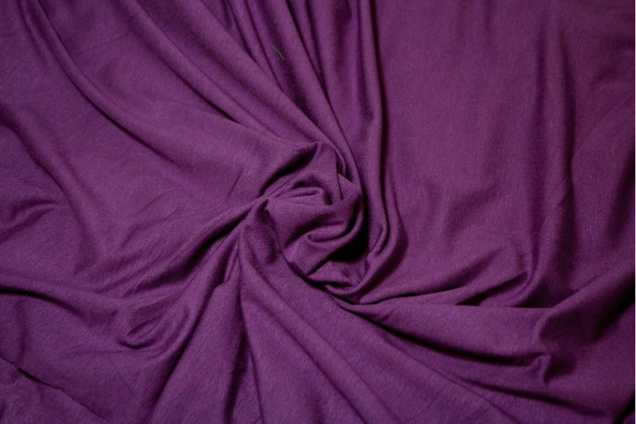 10cm Viscosejersey purple  (Grundpreis € 12,00/m)